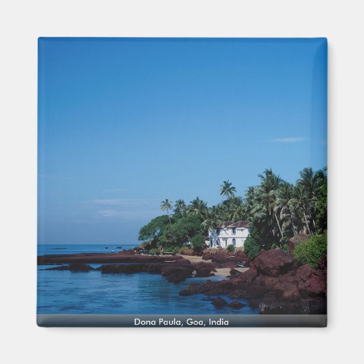 Dona Paula, Goa, India Magneet (Voorkant)