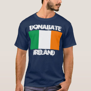 Donabate, Ierland met Ierse vlag T-shirt