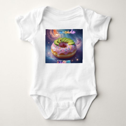 Donacado Delight! Baby Bodysuit | Eén stuk (Voorkant)