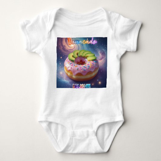 Donacado Delight! Baby Bodysuit | Onepiece (Voorkant)
