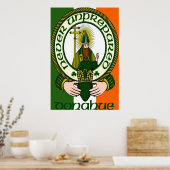 Donahue Clan Motto Poster Print (Keuken)