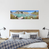 Donahue Pass Lake - Yosemite Canvas Afdruk (Insitu (Slaapkamer))