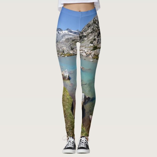 Donahue Pass Lake - Yosemite Leggings (Voorkant)