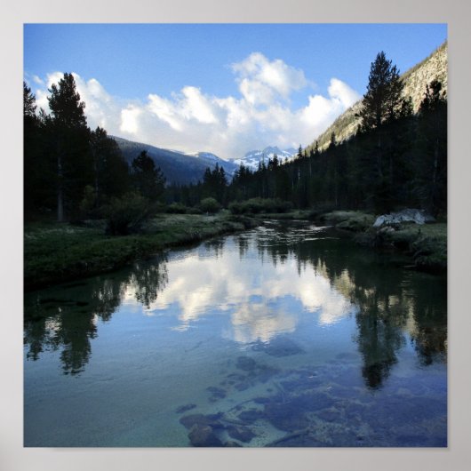 Donahue Pass van Lyell Fork - John Muir Trail Poster (Voorkant)
