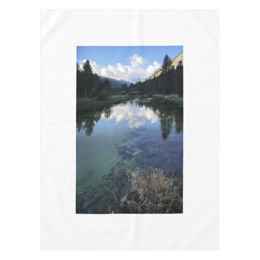Donahue Pass van Lyell Fork - John Muir Trail Tafelkleed (Voorkant)