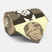 DONAKD TRUMP SEPIA Stropdas (Opgerold)