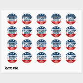 Donal Trump 2020 Houd Amerika groot Ronde Sticker (Vel)