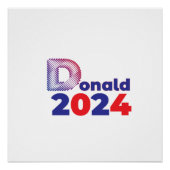 DONALD 2024 PERFECT POSTER (Voorkant)