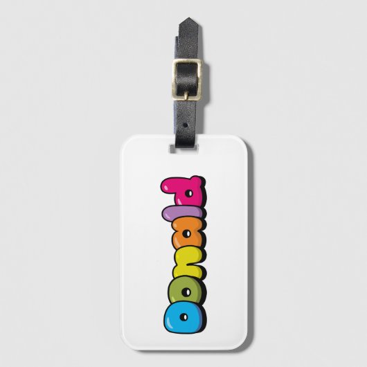 Donald Bagagelabel (Voorkant (verticaal))