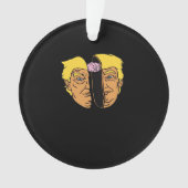 Donald Brain Trumpkin Artwork Ornament (voorkant)