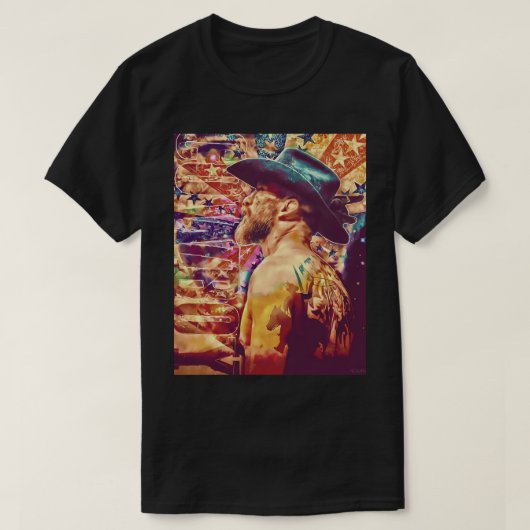 Donald Cowboy Cerrone Classic T Shirt (Design voorkant)