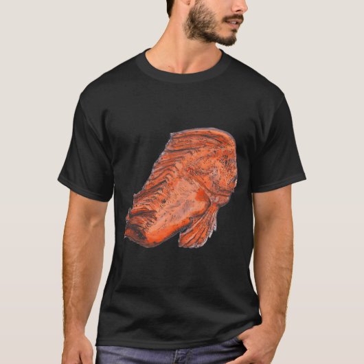 Donald de Rode Indiaanse Vis T-shirt (Voorkant)