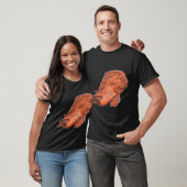 Donald de Rode Indiaanse Vis T-shirt (Unisex)