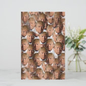 donald drumpf briefpapier (Staand voorkant)