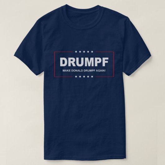 DONALD DRUMPF OPNIEUW MAKEN! Donkere TShirt (Design voorkant)