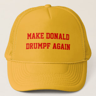 DONALD DRUMPF OPNIEUW MAKEN TRUCKER PET