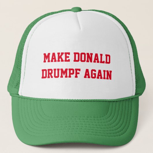 DONALD DRUMPF OPNIEUW MAKEN TRUCKER PET (Voorkant)