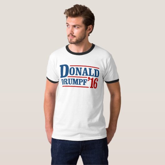 Donald Drumpf T-shirt (Voorkant volledig)