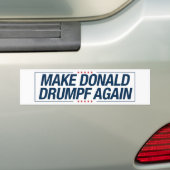 Donald Drumpf weer maken Bumpersticker (Op auto)