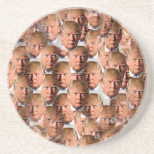 donald drumpf zandsteen onderzetter