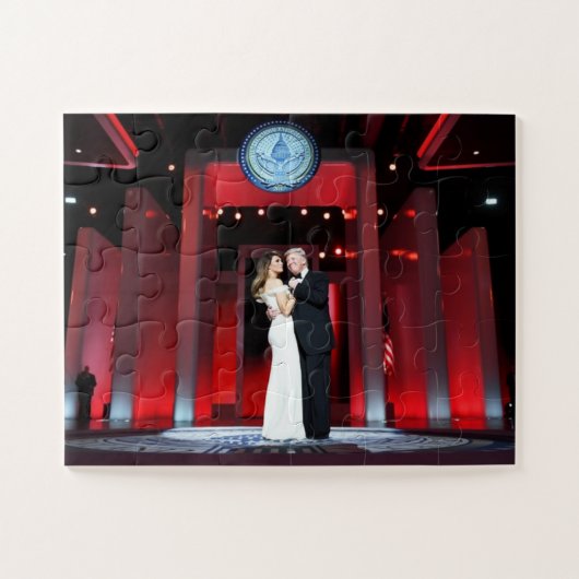 Donald en Melania Trump Legpuzzel (Horizontaal)