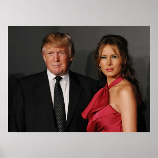 DONALD EN MELANIA TRUMP POSTER (Voorkant)