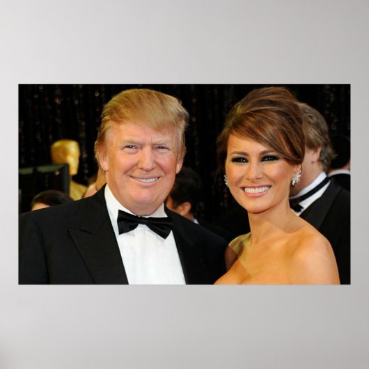 DONALD EN MELANIA TRUMP POSTER (Voorkant)