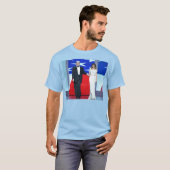 Donald en Melania Trump T-shirt (Voorkant volledig)