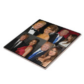 DONALD EN MELANIA TRUMP TEGELTJE (Zijkant)