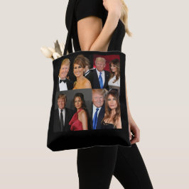 DONALD EN MELANIA TRUMP TOTE BAG