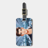 Donald en Sheer. tekenontwerp met animatie Bagagelabel (Voorkant verticaal)