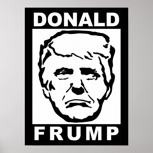 donald frump poster (Voorkant)