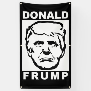 donald frump spandoek