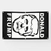 donald frump spandoek (Horizontaal)
