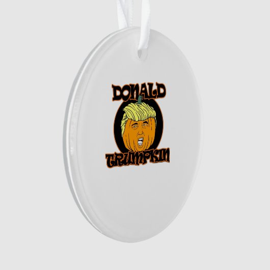 Donald Halloween Kostuum Trumpkin Ornament (voorkant)