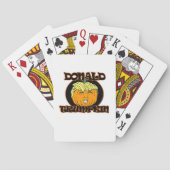 Donald Halloween Kostuum Trumpkin Pokerkaarten (Achterkant)