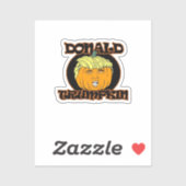 Donald Halloween Kostuum Trumpkin Sticker (Vel)