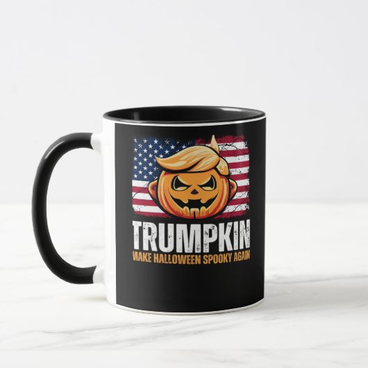 Donald Halloween - Trumpkin maakt Halloween spooka Mok (Links)