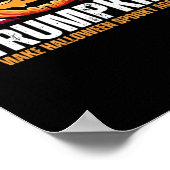 Donald Halloween - Trumpkin maakt Halloween spooka Poster (Hoek)