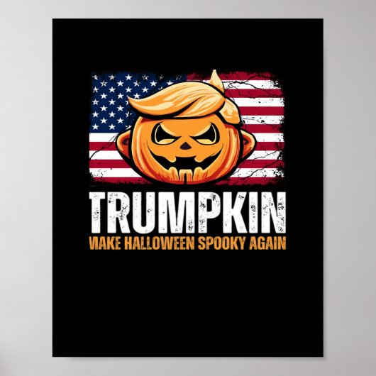 Donald Halloween - Trumpkin maakt Halloween spooka Poster (Voorkant)