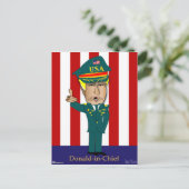 Donald-in-Chief Briefkaart (Staand voorkant)