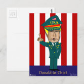 Donald-in-Chief Briefkaart (Voorkant / Achterkant)