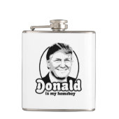 Donald is mijn huisjongen 2016 heupfles (Voorkant)