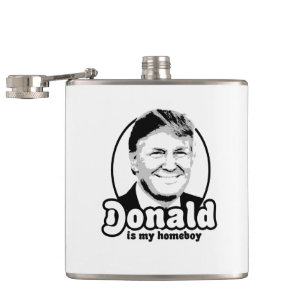 Donald is mijn huisjongen 2016 heupfles