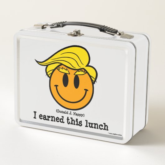 Donald J Happy "Ik heb deze lunch verdiend" (Voorkant)
