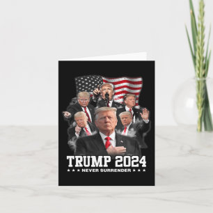 Donald J Trump 2024 Nooit Overgave 1 Kaart