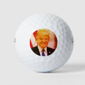 Donald J. Trump, 45e President van de Verenigde St Golfballen (Voorkant)