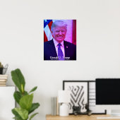 Donald J. Trump, 45e President van de Verenigde St Poster (Thuiskantoor)