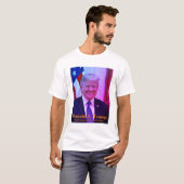 Donald J. Trump, 45e President van de Verenigde St T-shirt (Voorkant volledig)