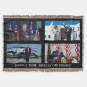 Donald J. Trump 45th President Foto Keepomwille Deken (Voorkant)